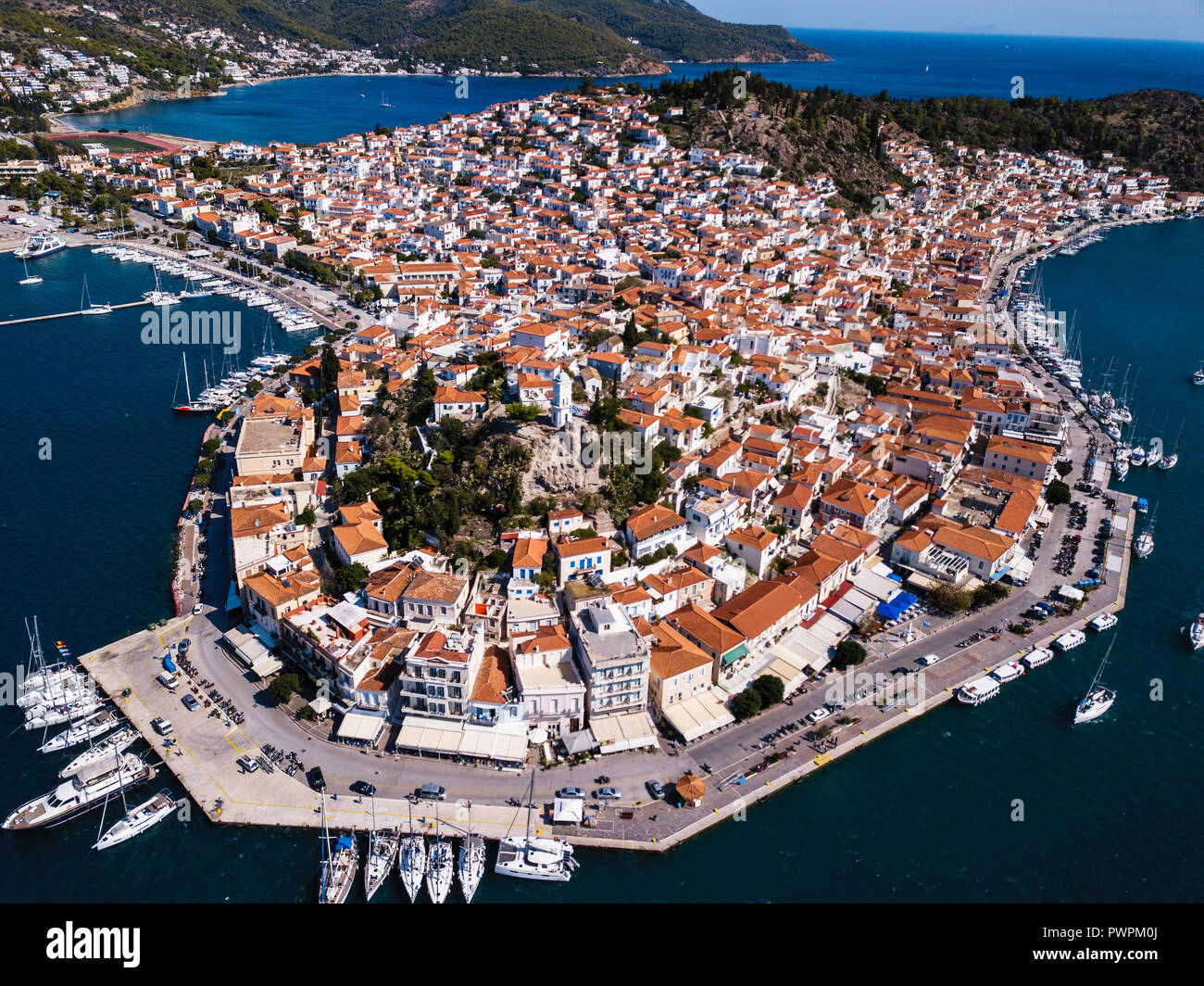 Greece saronic gulf poros island hi-res stock photography and images - Page  3 - Alamy