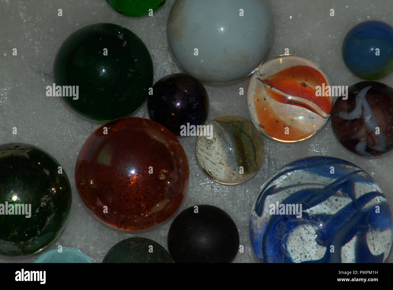 Colored marbles Stock Photo Alamy