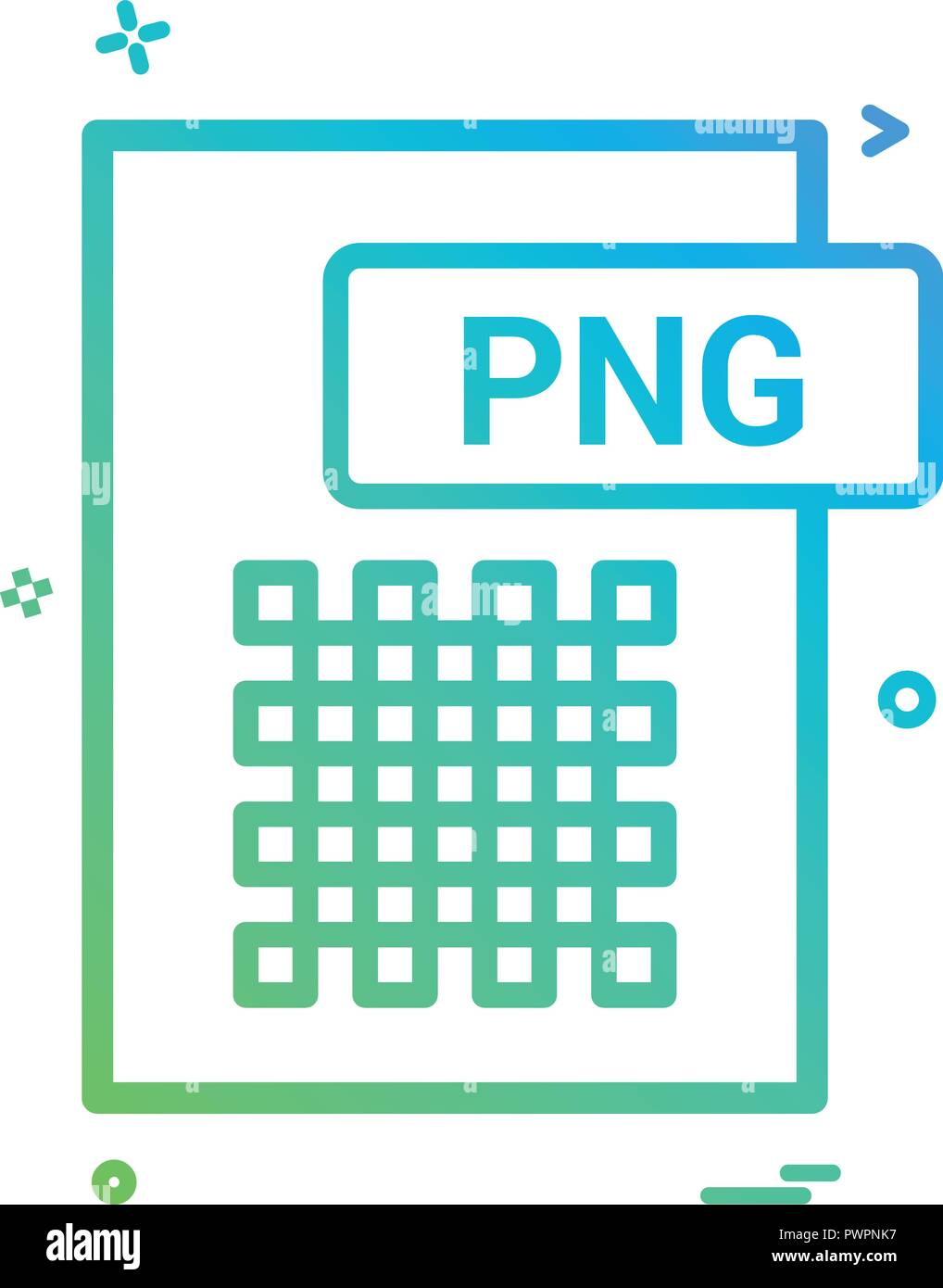 png file format icon vector design Stock Vector Image & Art - Alamy