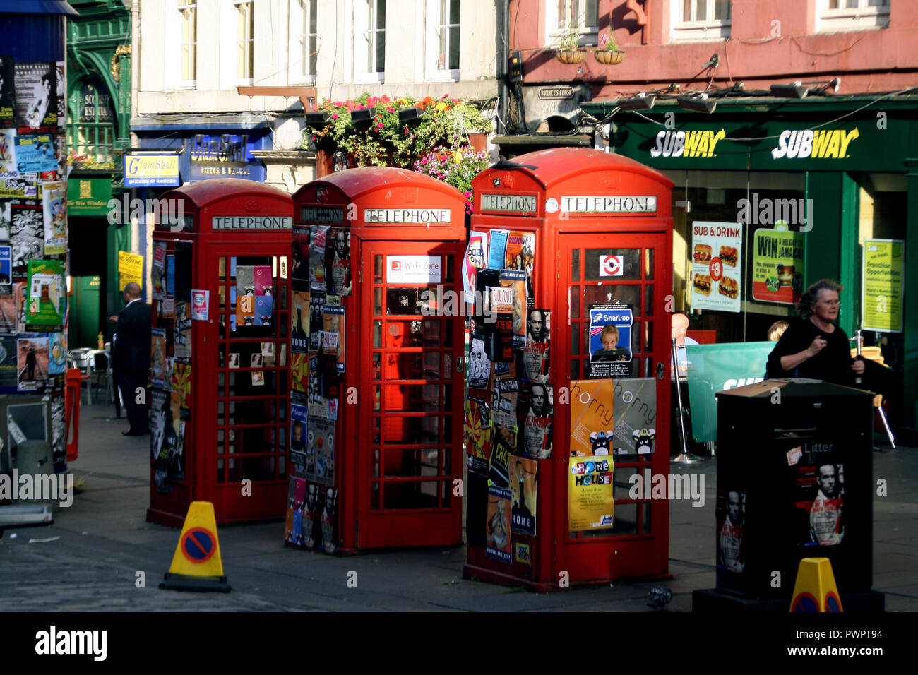 Scotland Edinburgh an old city in the uk Stock Photo