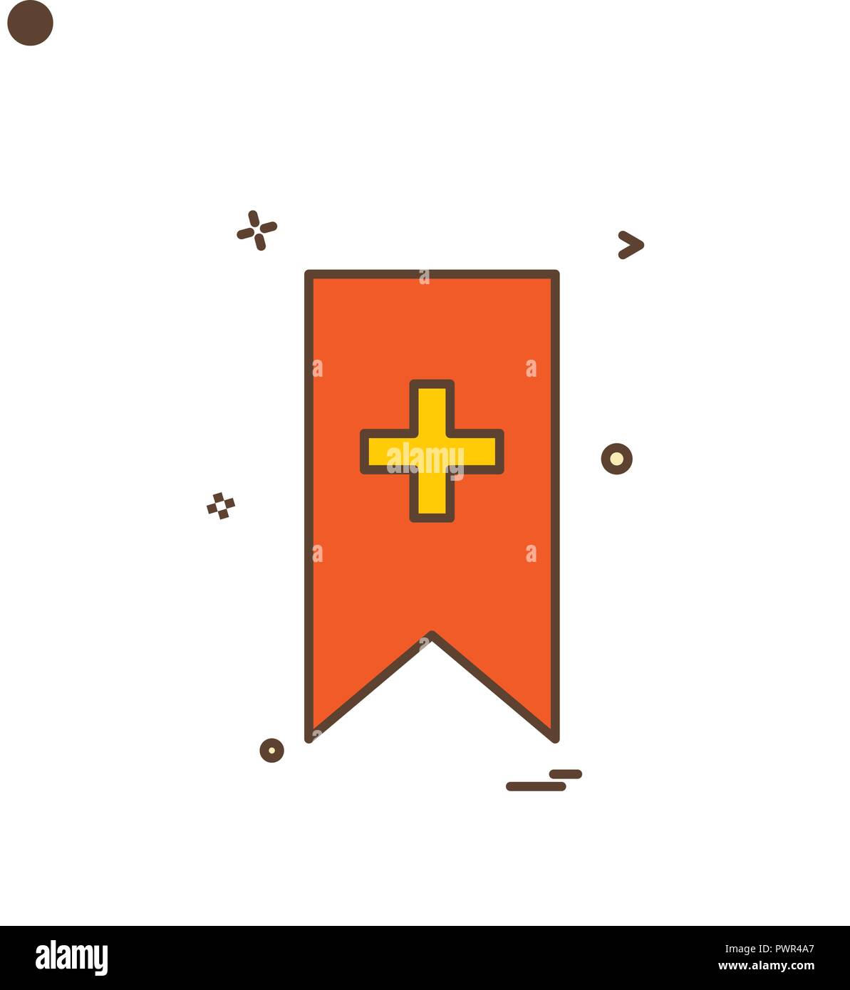 Bookmark bookmarks favorite favorites ribbon icon vector design Stock