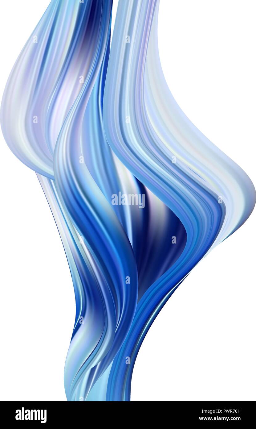 Abstract colorful vector background, color flow liquid wave Stock ...