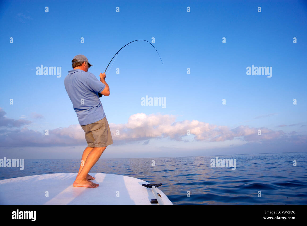 Saltwater sport fishing in Florida, USA Stock Photo Alamy