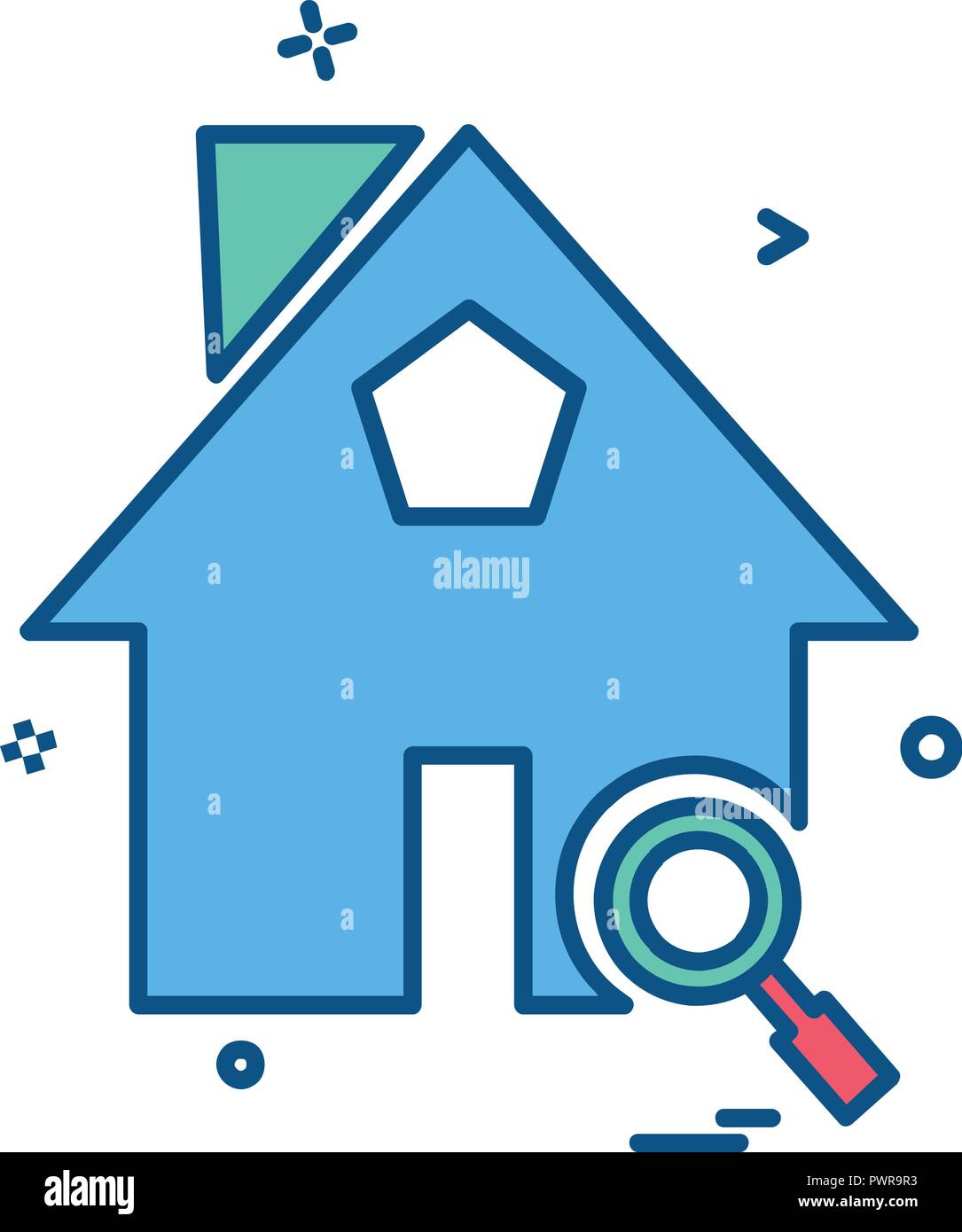 Real Estate icon design vector Stock Vector Image & Art - Alamy
