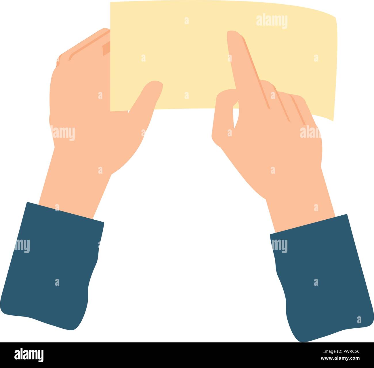 hands with document file isolated icon vector illustration design Stock ...