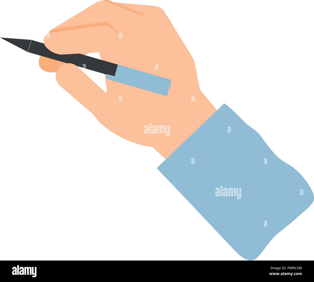hand with pen ink write icon vector illustration design Stock Vector Image  & Art - Alamy