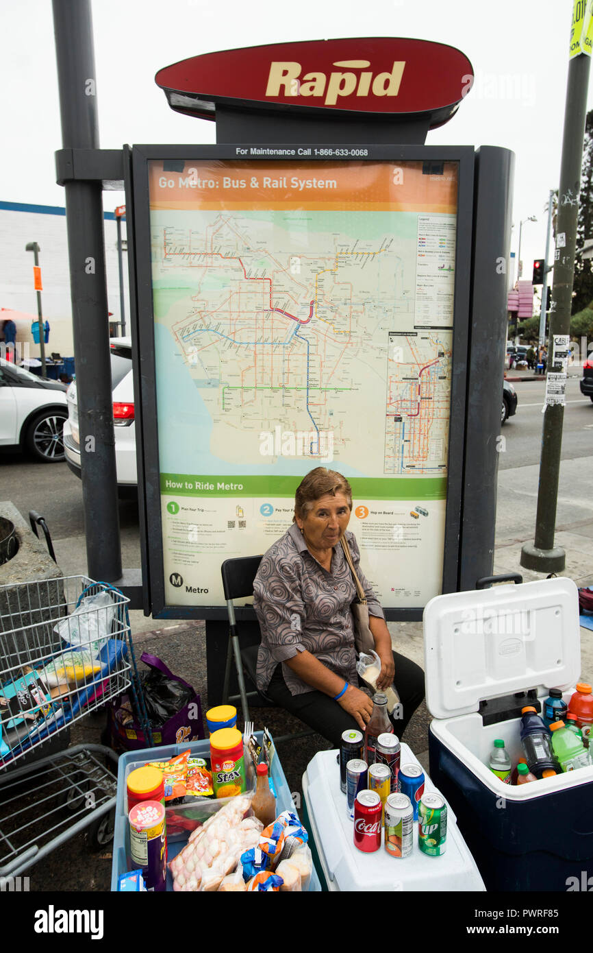 Macarthur Park neighborhood, Los Angeles, California, United States of America Stock Photo Alamy