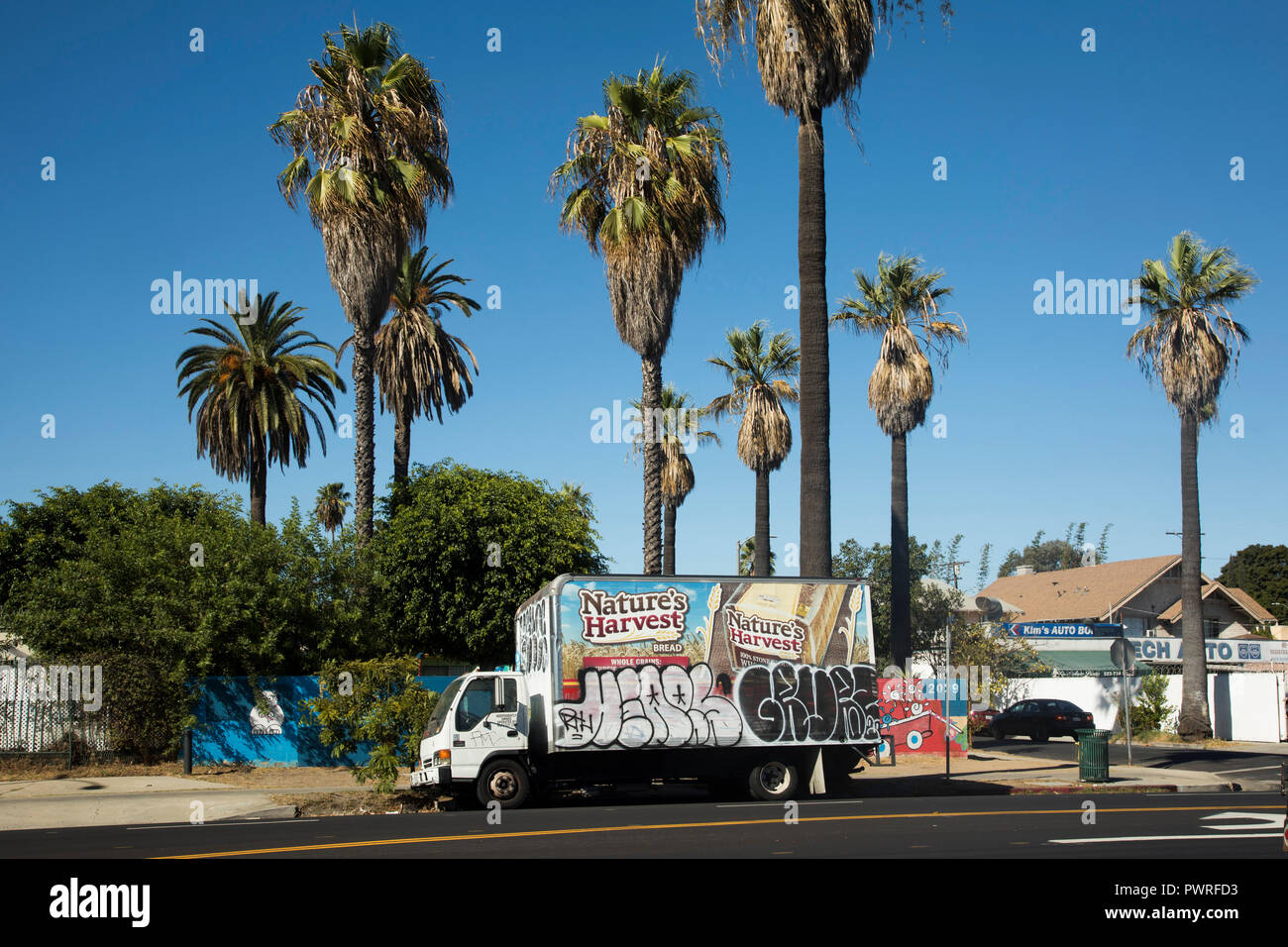 Los angeles west adams art hi-res stock photography and images - Alamy