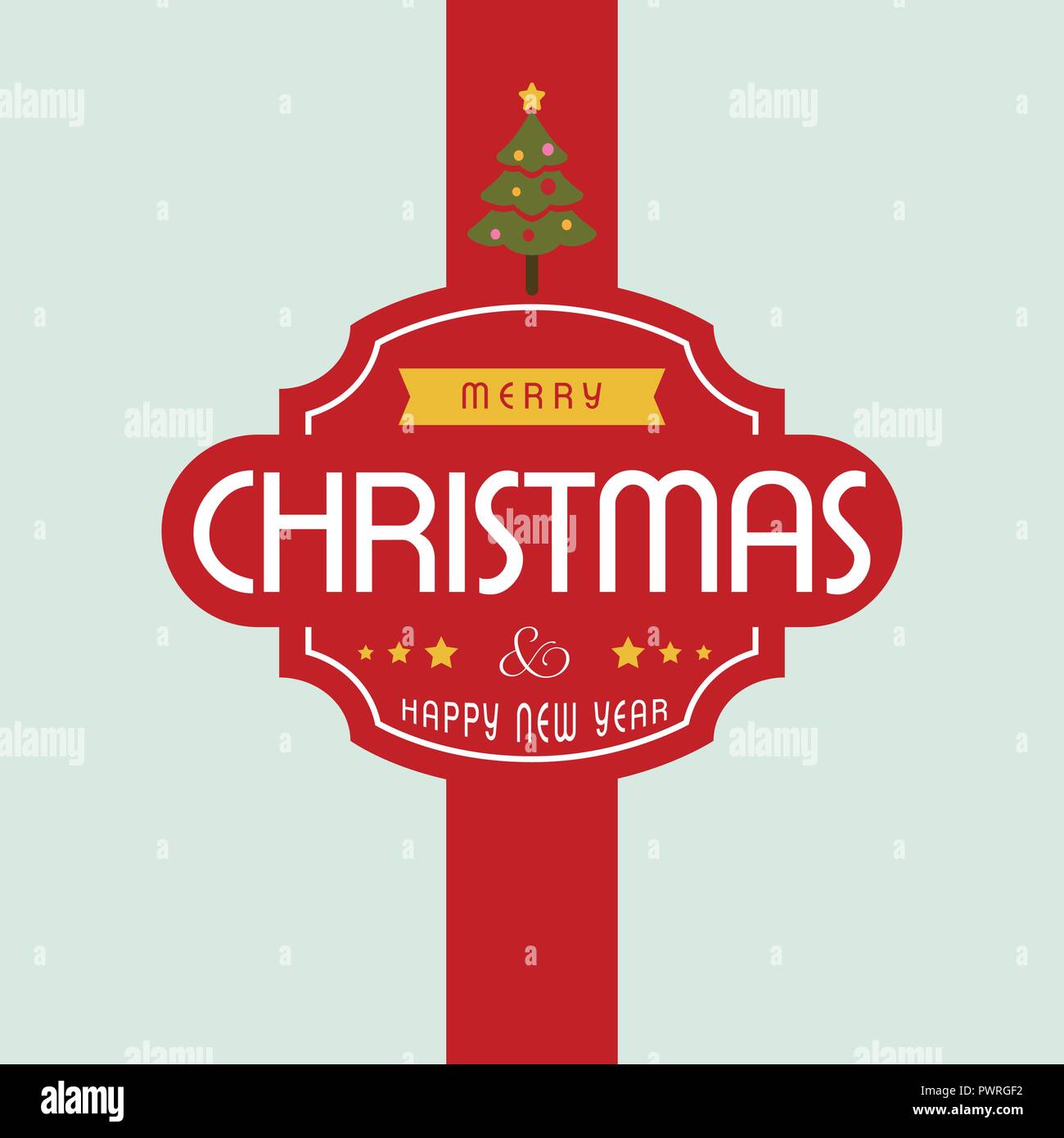 merry-christmas-card-design-vector-stock-vector-image-art-alamy