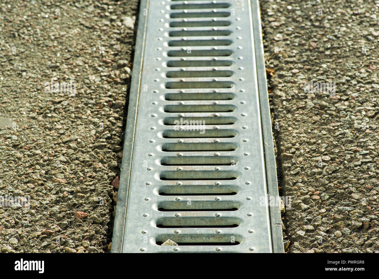 road street grate Stock Photo Alamy