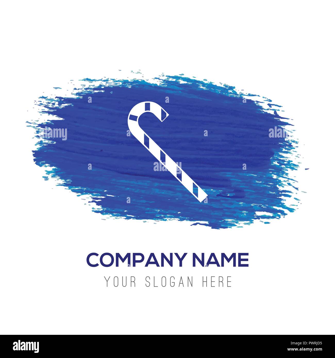 stick Icon - Blue watercolor background Stock Vector Image & Art - Alamy