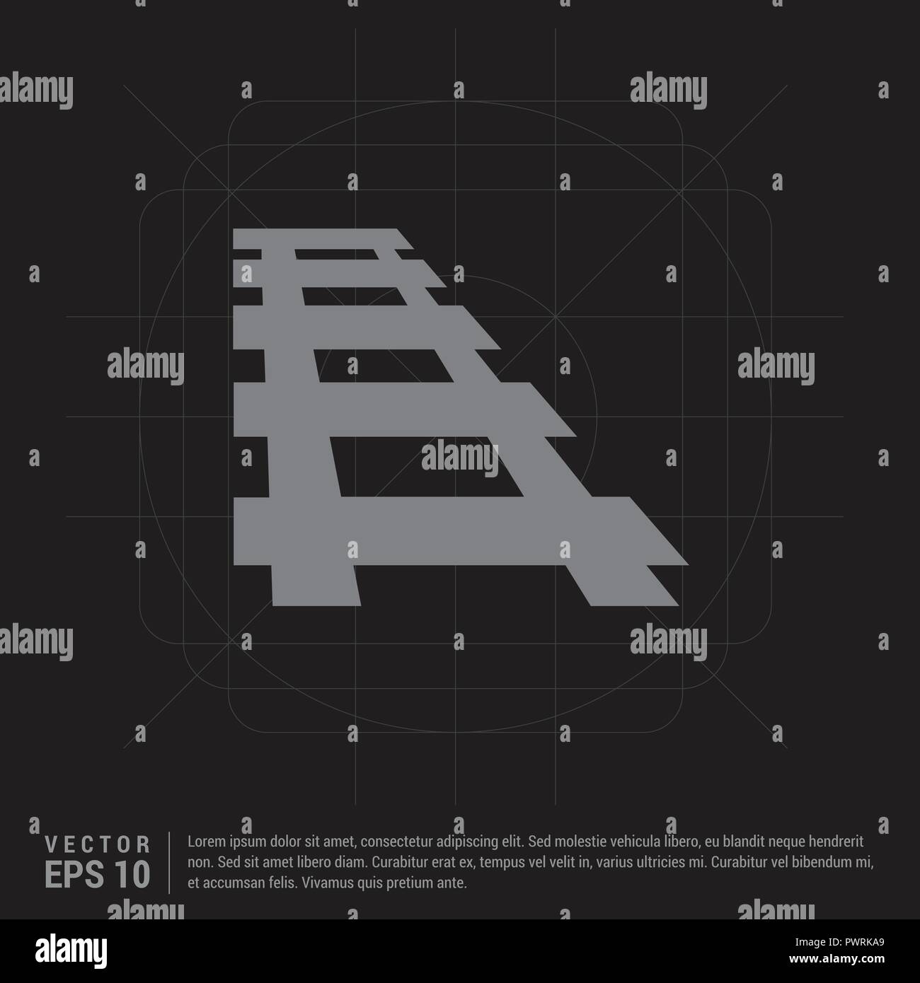 Railroad track icon Stock Vector Image & Art - Alamy