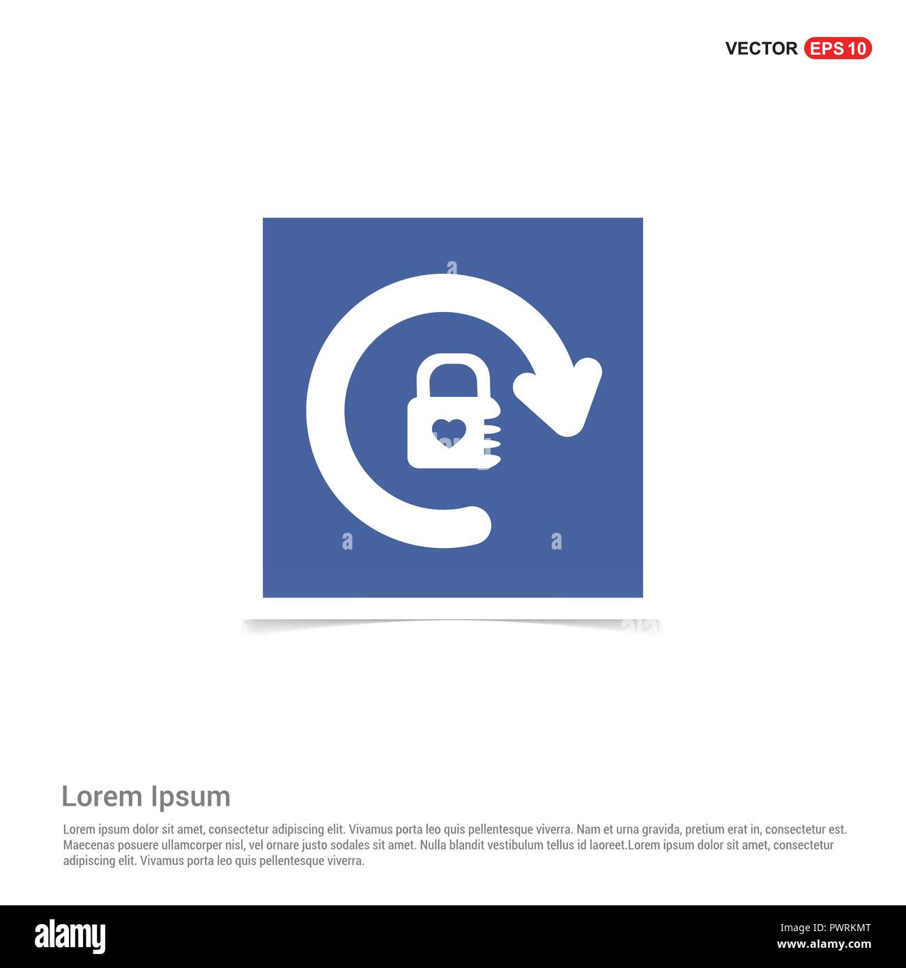 Refresh icon - Blue photo Frame Stock Vector Image & Art - Alamy