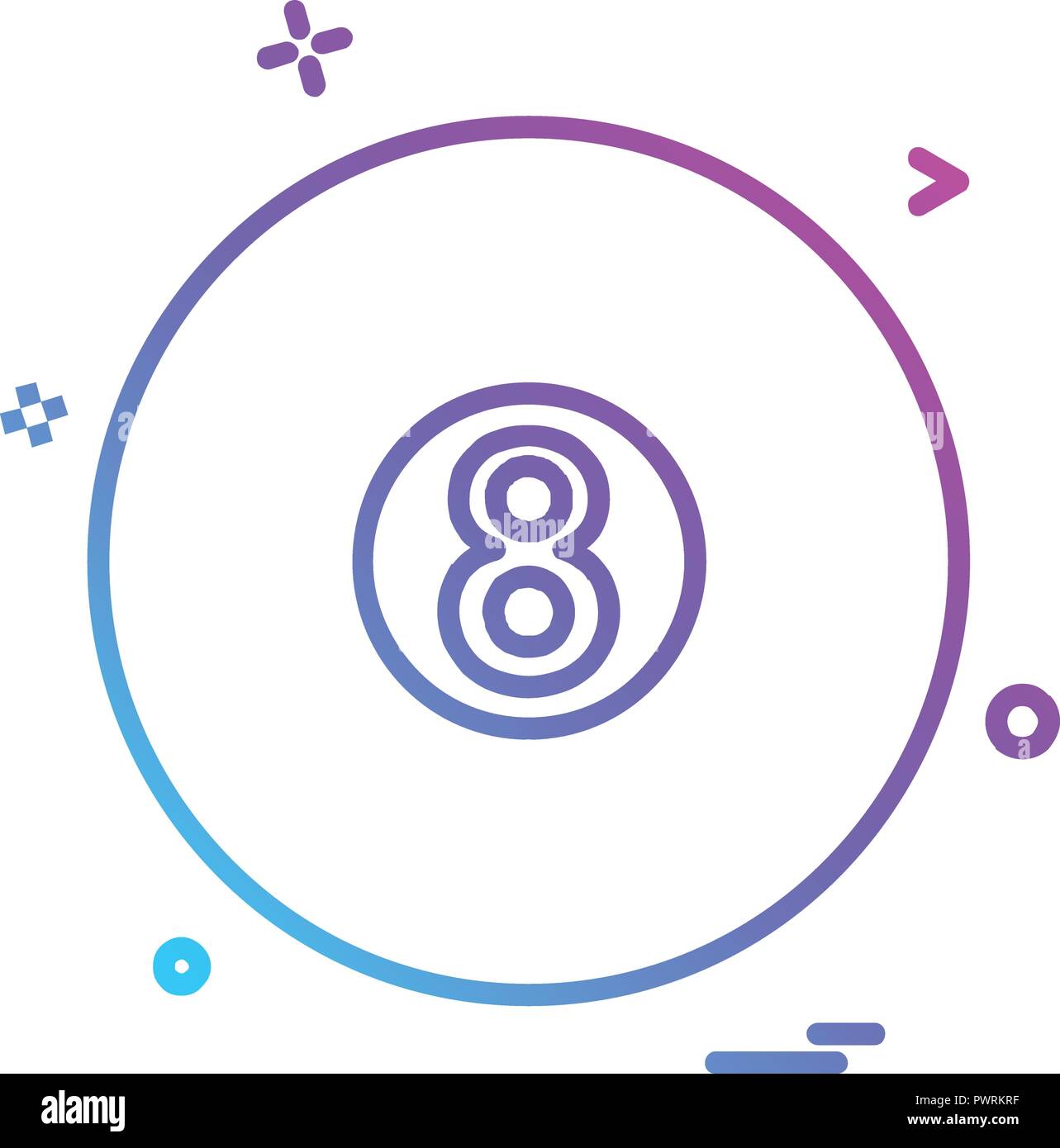 Ball icon design vector Stock Vector Image & Art - Alamy