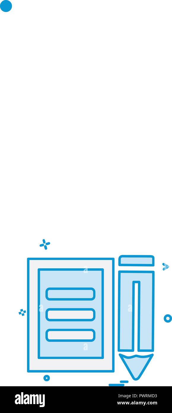 Text icon design vector Stock Vector Image & Art - Alamy