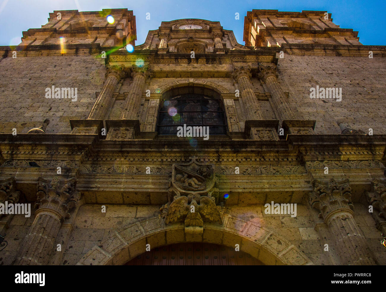 Ancient stone facade church hi-res stock photography and images - Alamy
