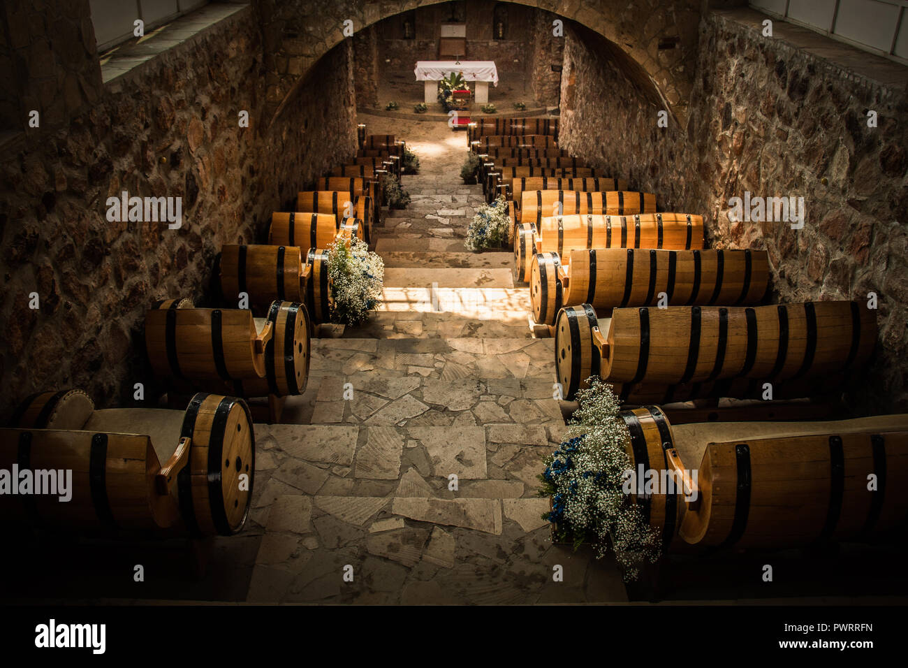old traditional mexican church of tequila village Stock Photo Alamy