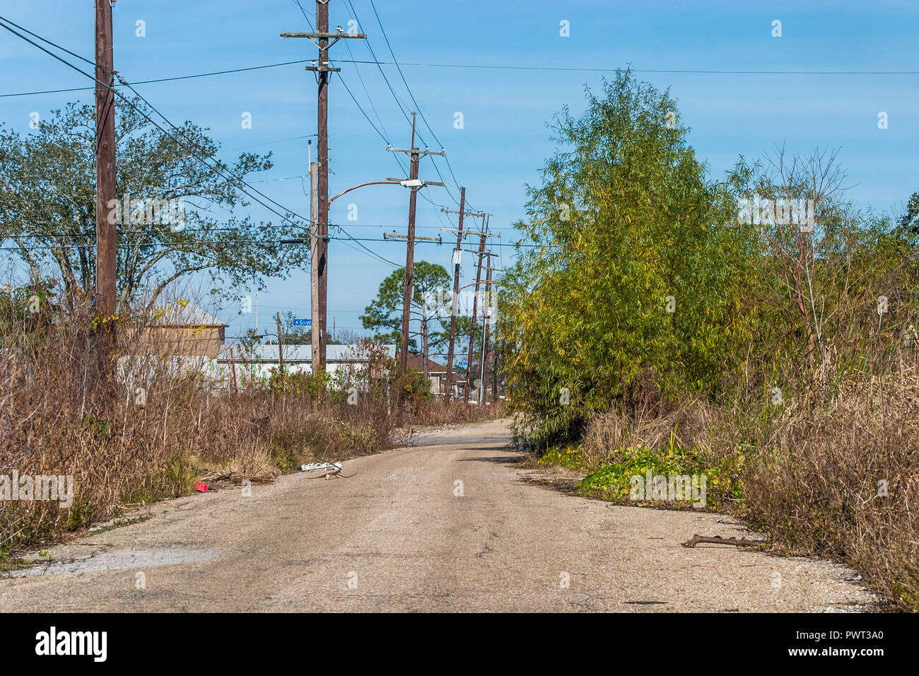 Lower 9th Ward in New Orleans Stock Photo Alamy