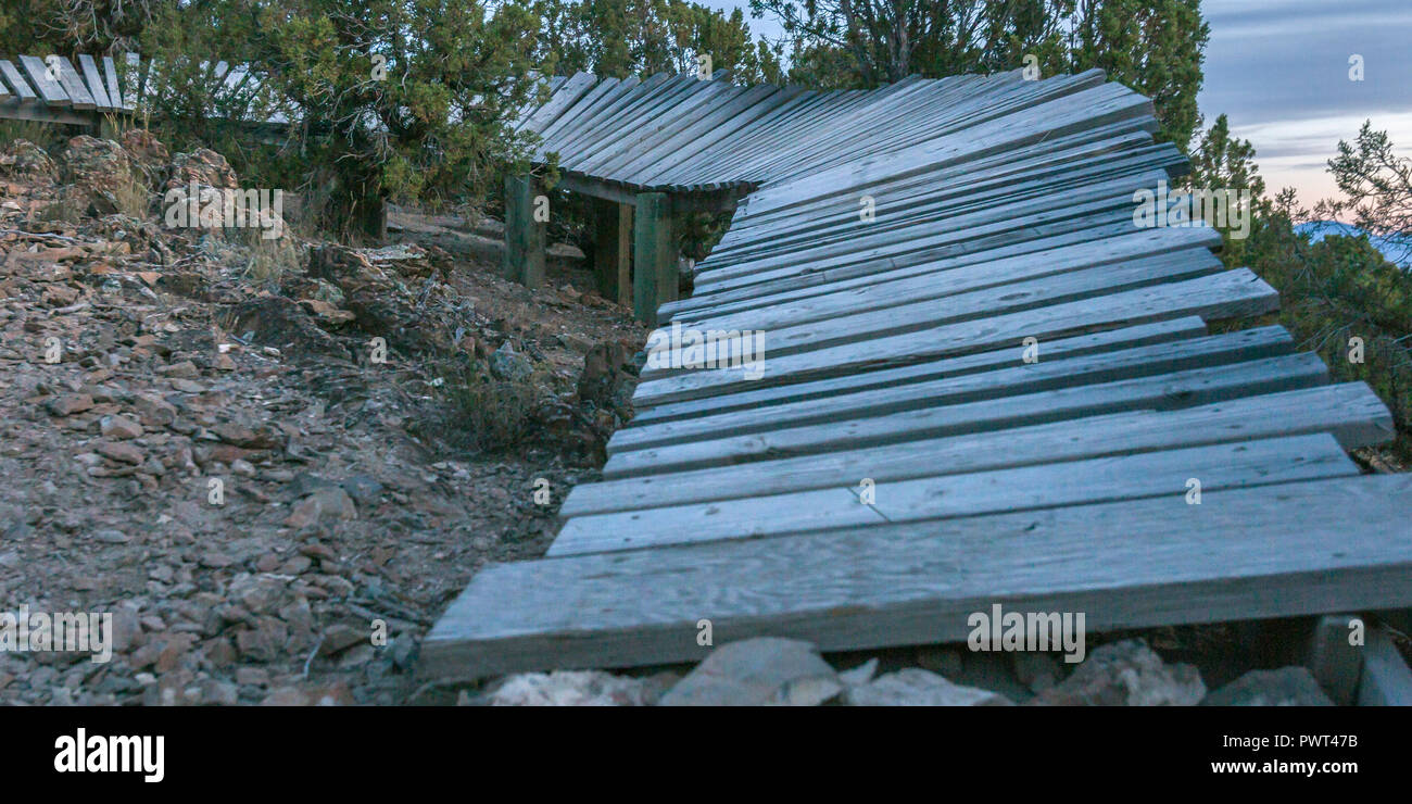 Elevated wood walk trail hires stock photography and images Alamy