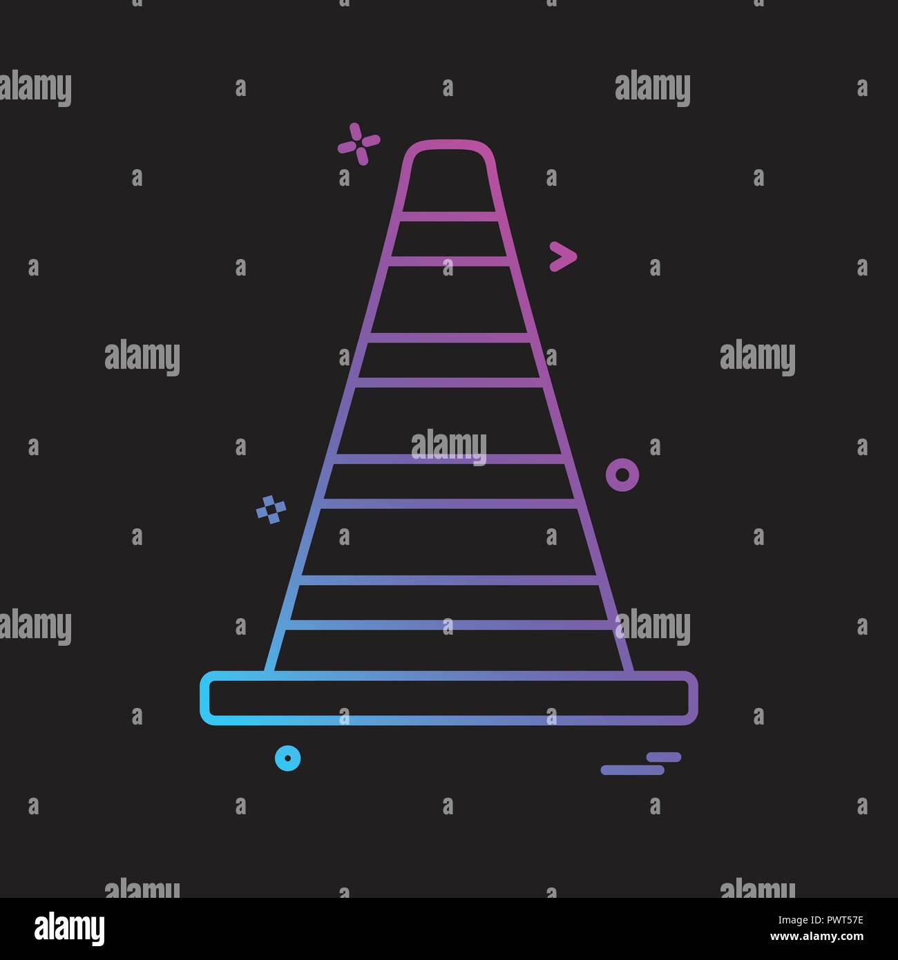 vlc road blocker vector Stock Vector Image & Art - Alamy