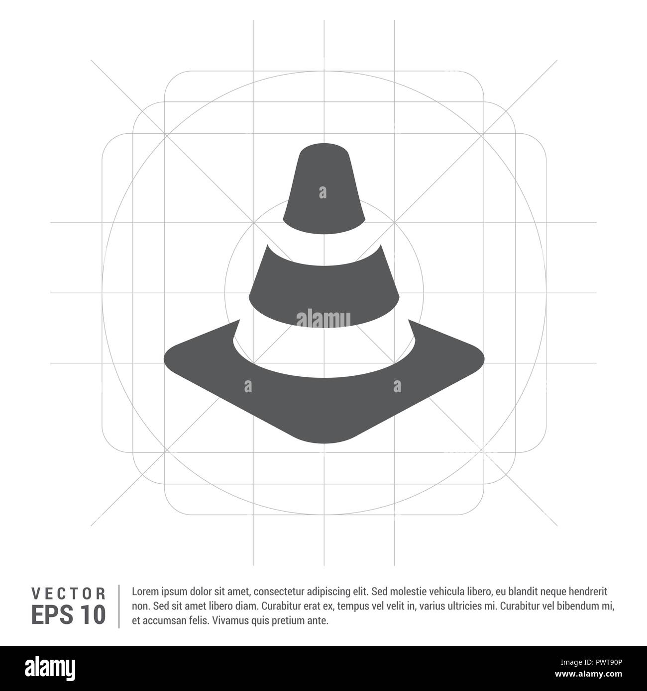 traffic cone icon Stock Vector Image & Art Alamy