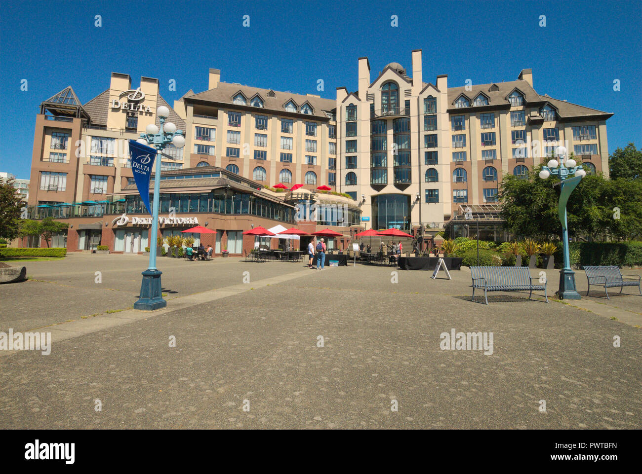 A Beautiful Hotel in Esquimalt, BC, Canada Stock Photo Alamy