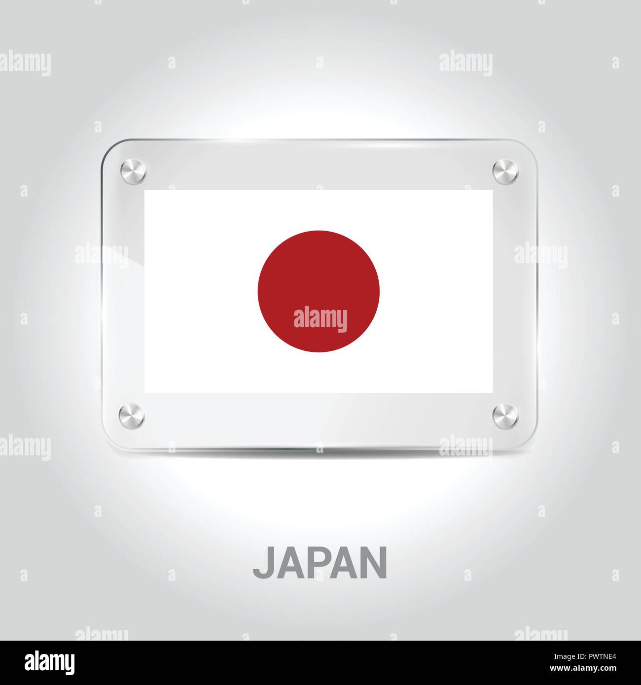 Japan flag design vector Stock Vector Image & Art Alamy