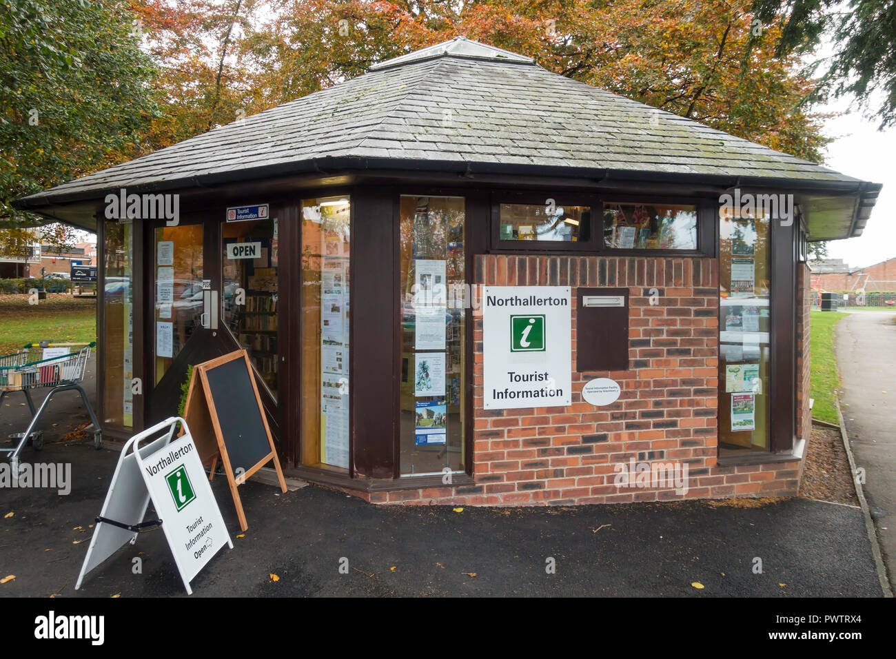 tourist Information Office and  Visitor Centre Northallerton North Yorkshire England Stock Photo