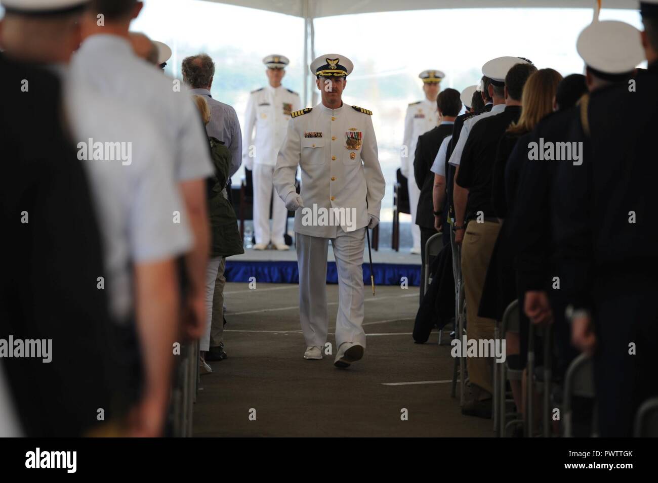 Capt. Greg Tlapa departs, as the new commanding officer of the Coast ...