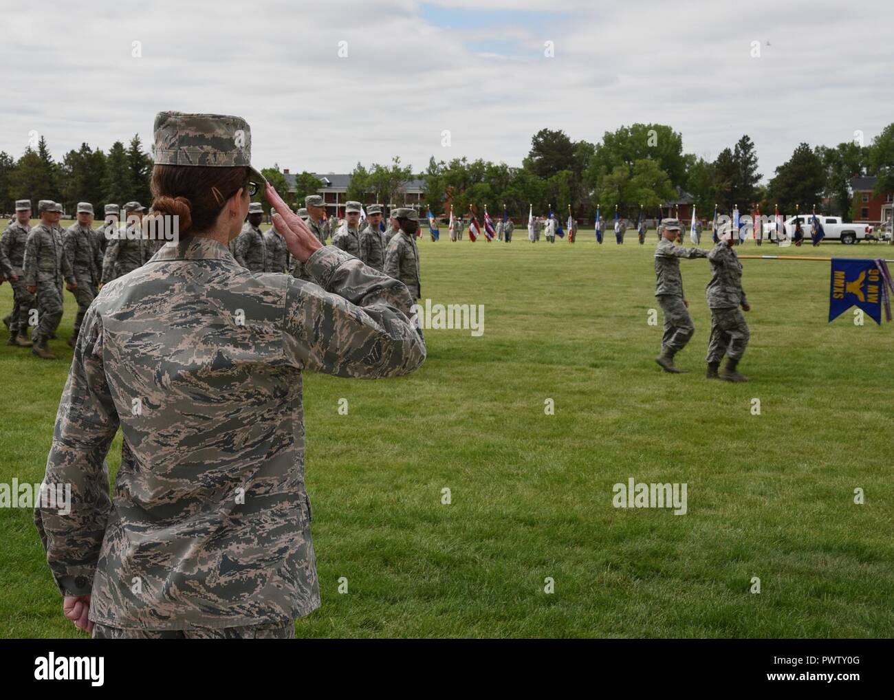 Colonel standing at an air base hi-res stock photography and images - Alamy