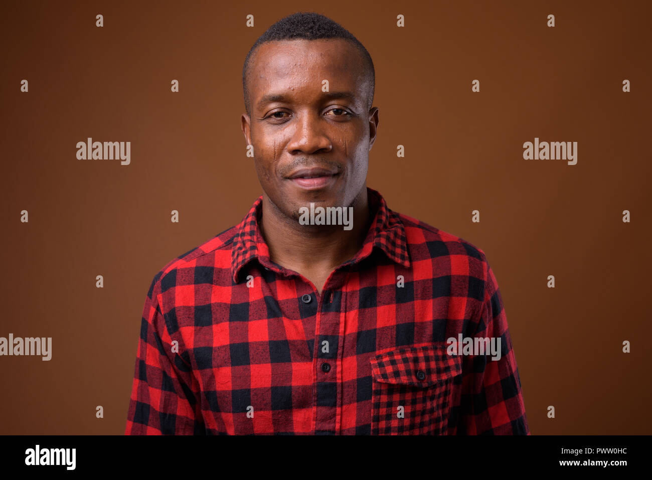 Closeup shot african man hi-res stock photography and images - Alamy