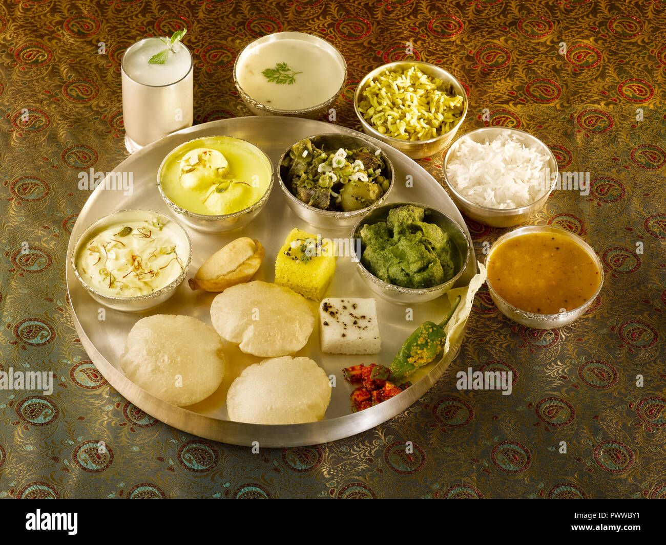 Gujarati thali hires stock photography and images Alamy