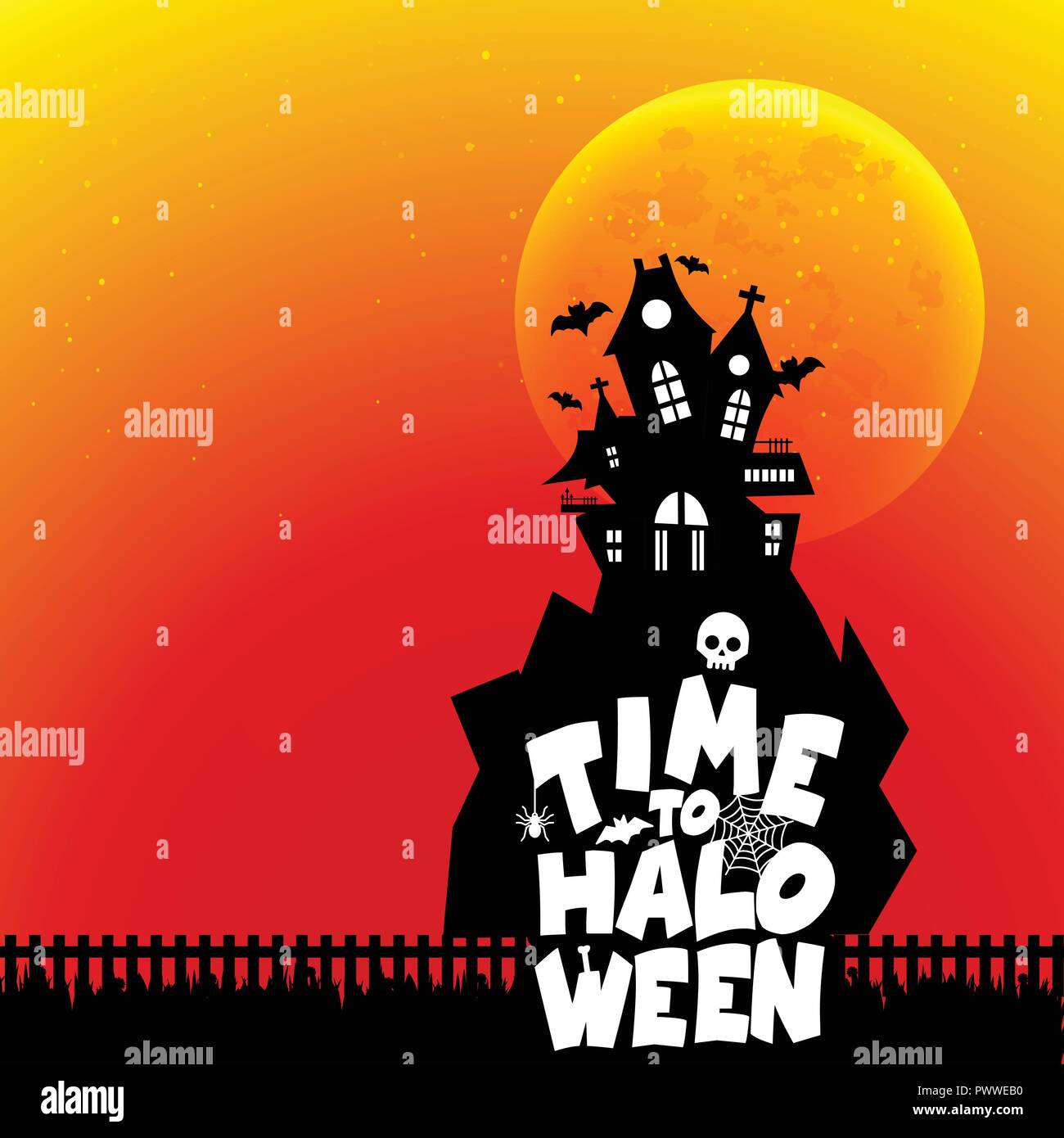 Halloween Background Vectors Stock Vector Image & Art - Alamy