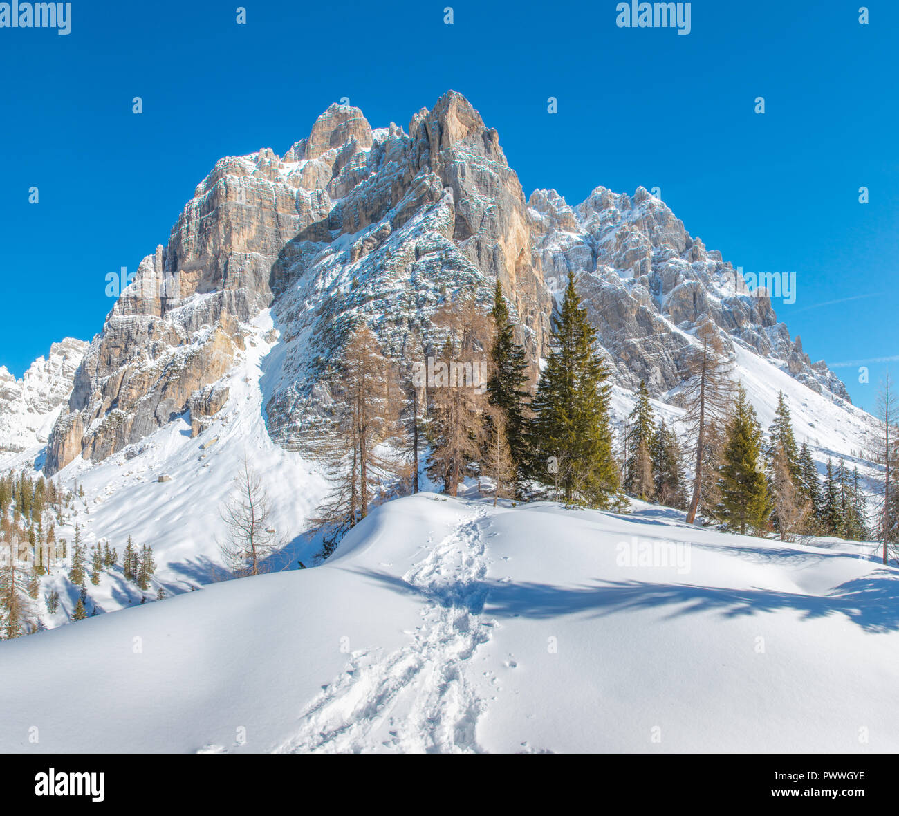 Snowshoeing dolomites hires stock photography and images Alamy