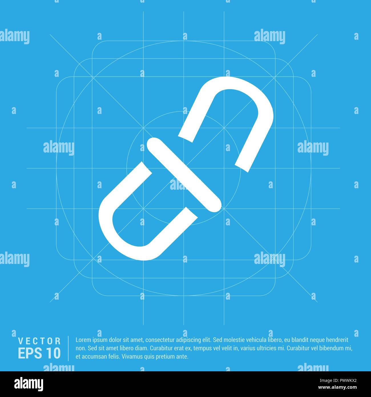 Chain link icon Stock Vector Image & Art Alamy