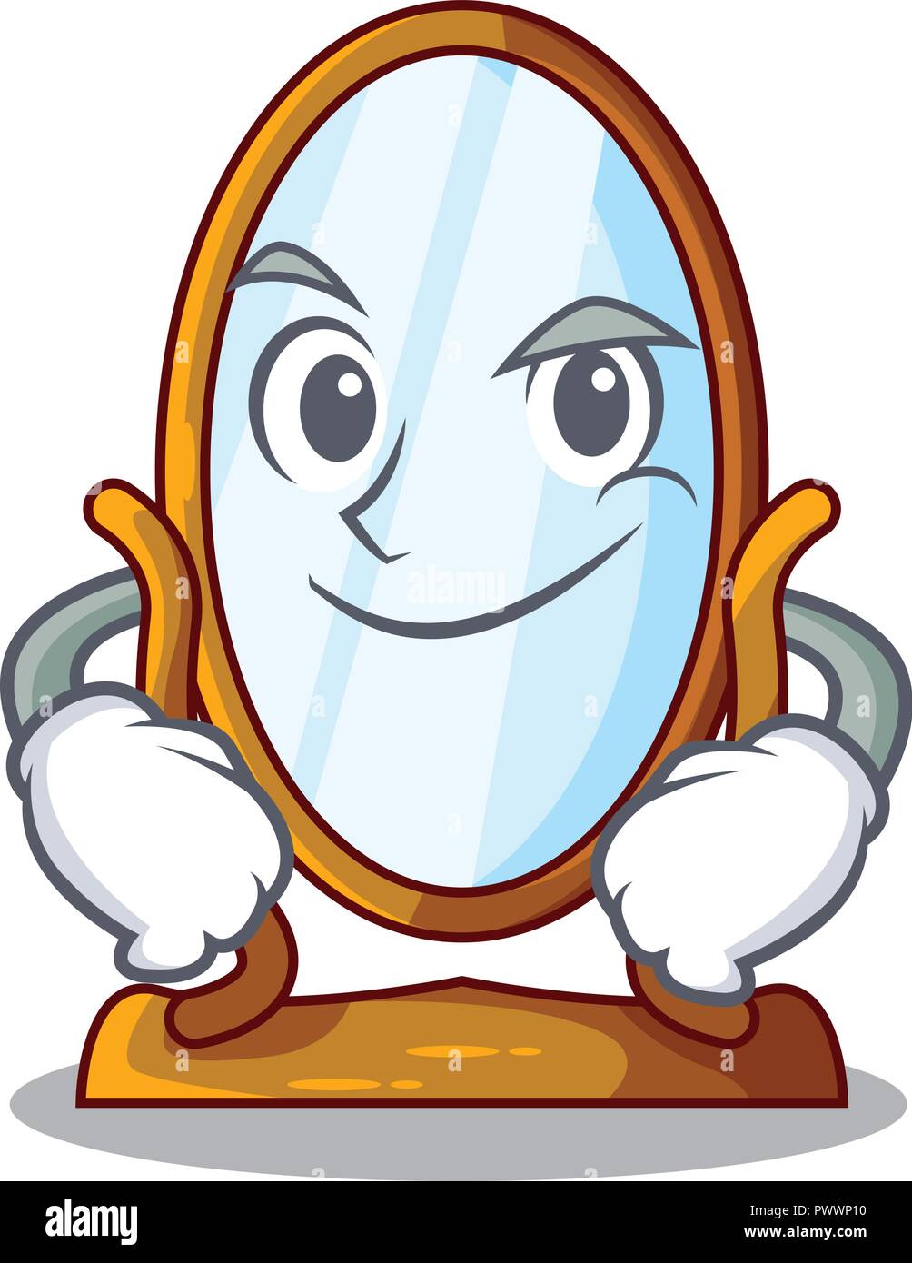 Mirror Cartoon High Resolution Stock Photography and Images Alamy