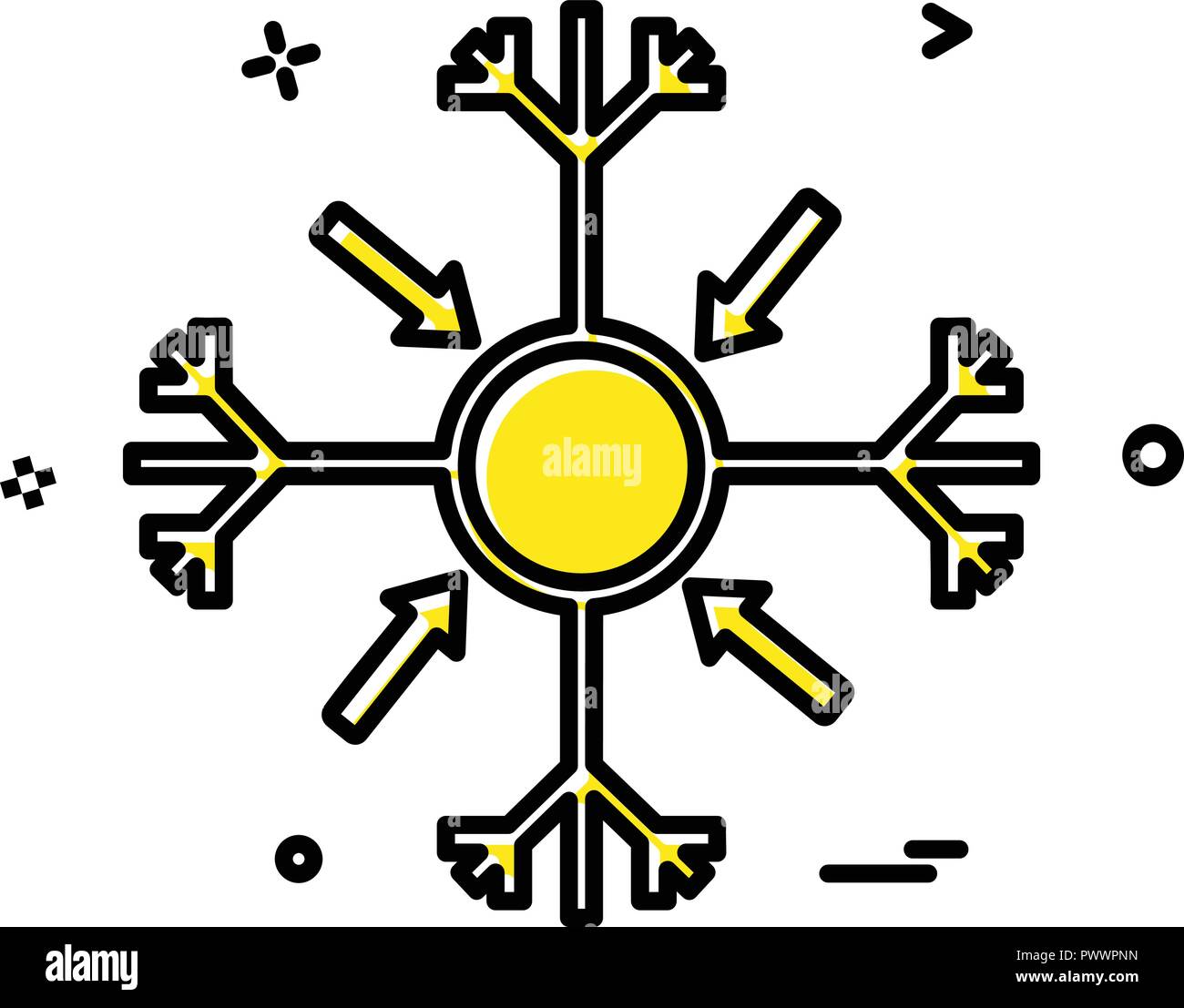 Snow flakes icon design vector Stock Vector Image & Art - Alamy