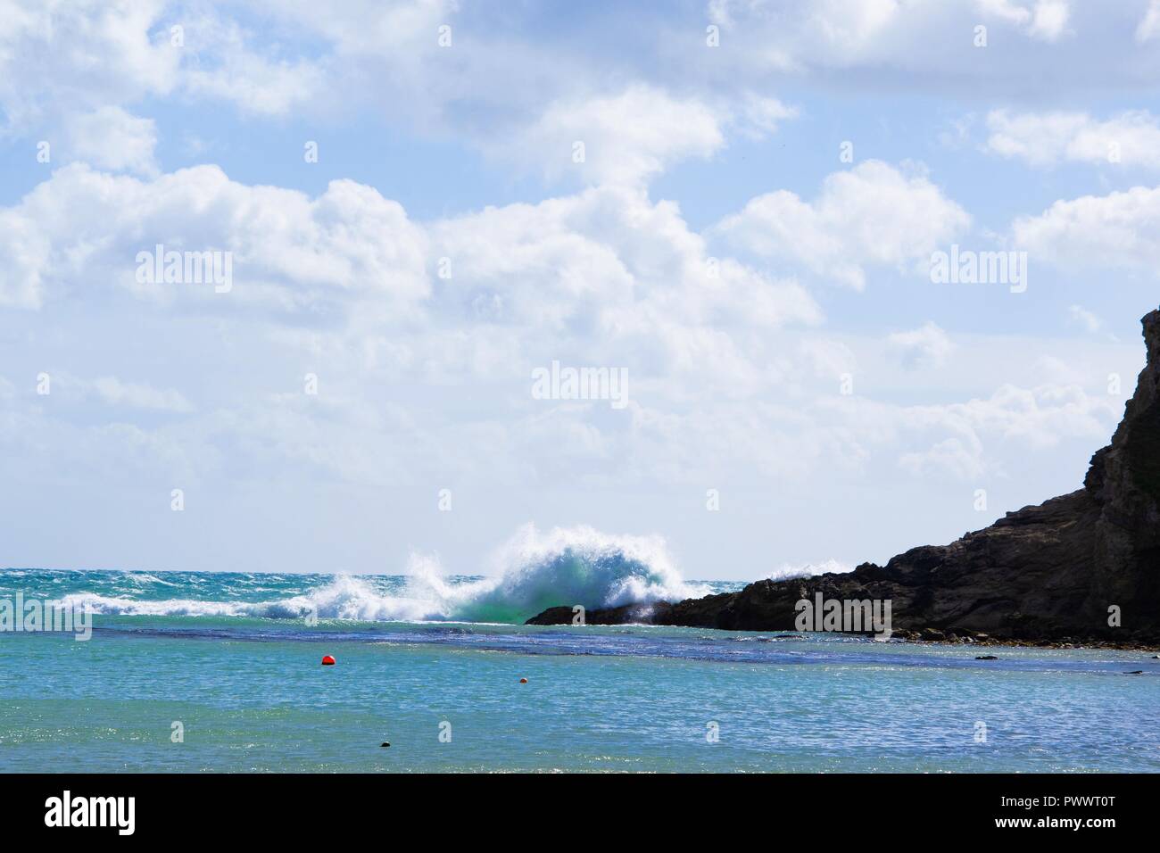 Lulworth cove coastal spacdDorset Stock Photo Alamy