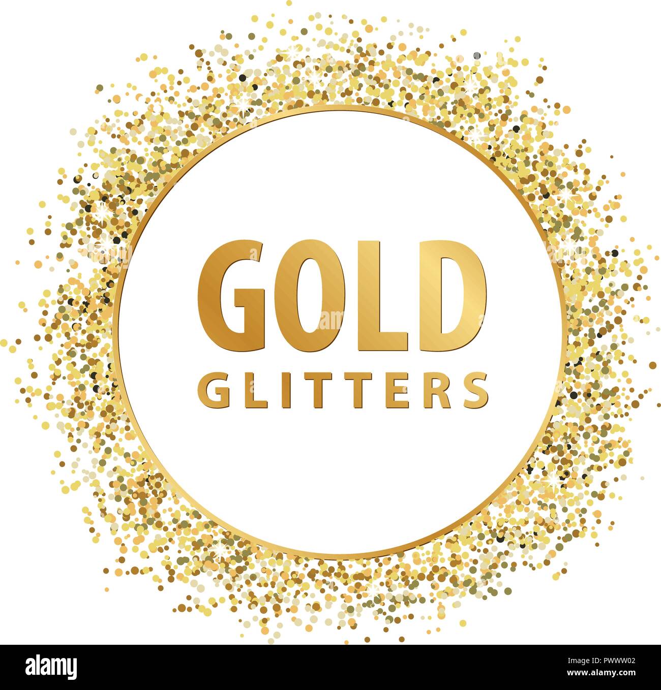 gold paint and glitters Stock Vector Image & Art Alamy