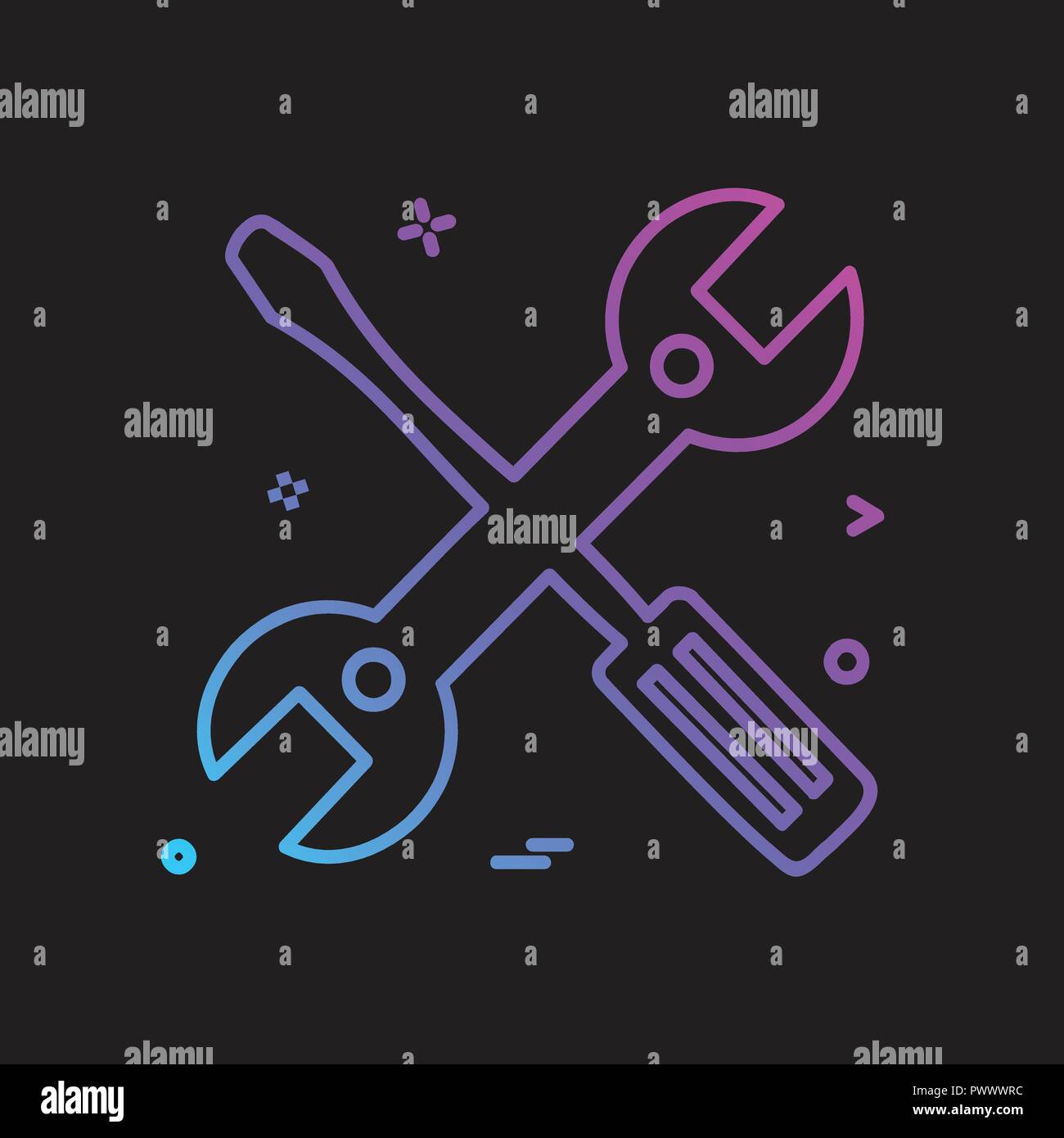 Hardware tools icon design vector Stock Vector Image & Art Alamy