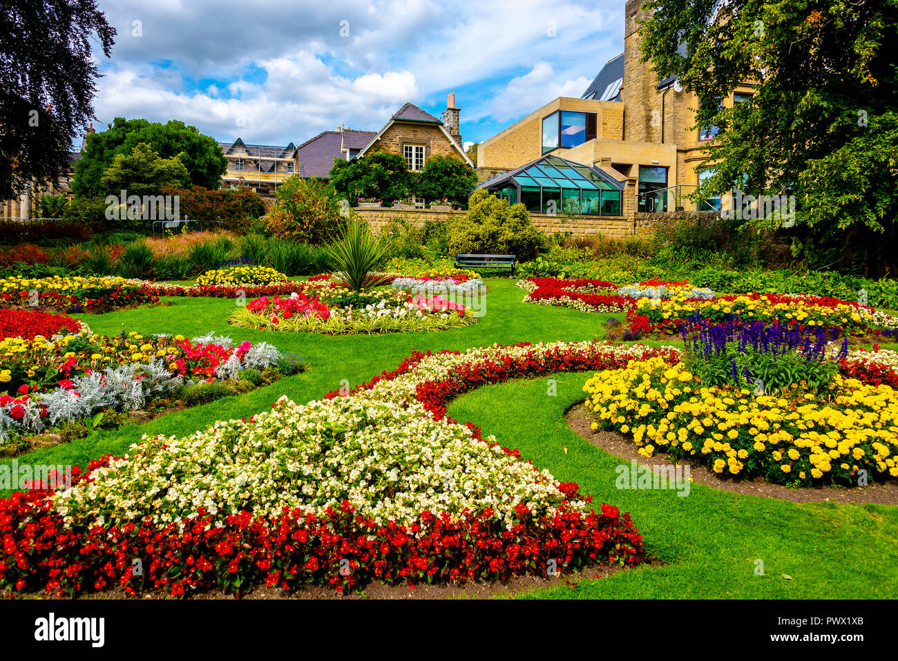 Sheffield, UK August 31 2018 Sheffield Botanical Gardens Stock Photo