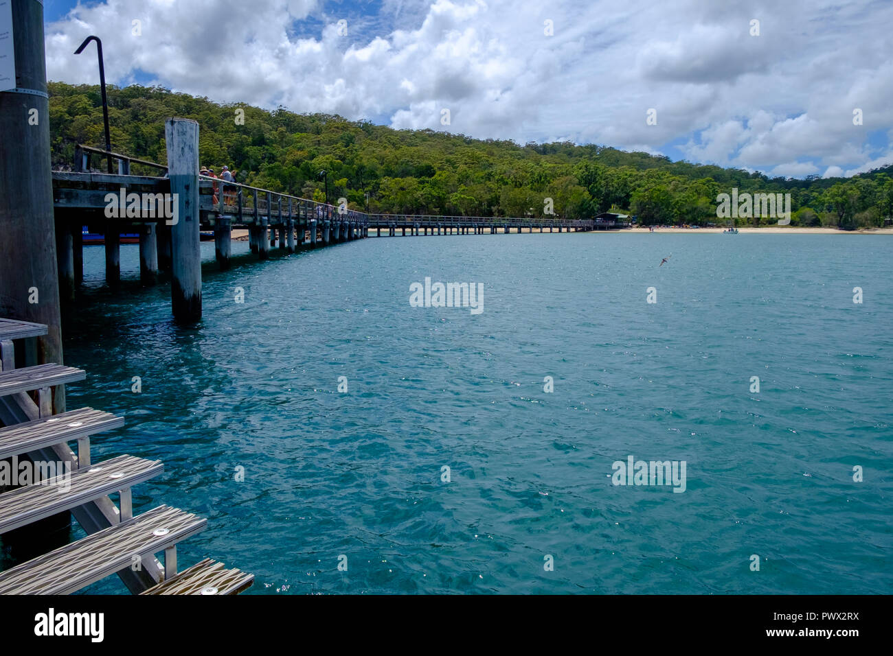 Kingfisher Bay Fraser Island Stock Photo Alamy