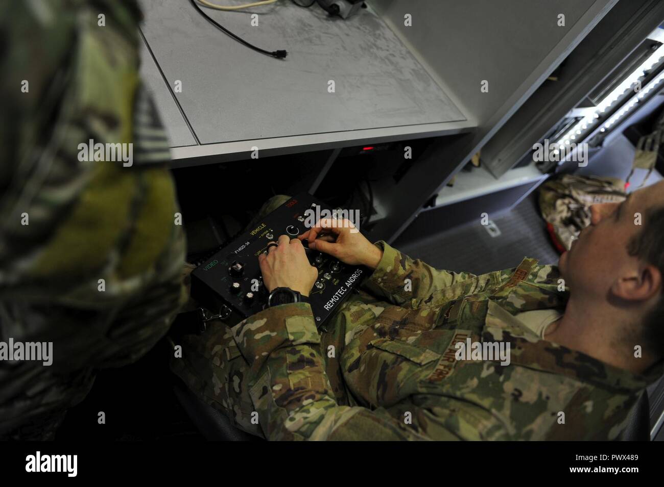 Airman 1st Class Lawrence Gress, An Explosive Ordnance Disposal ...