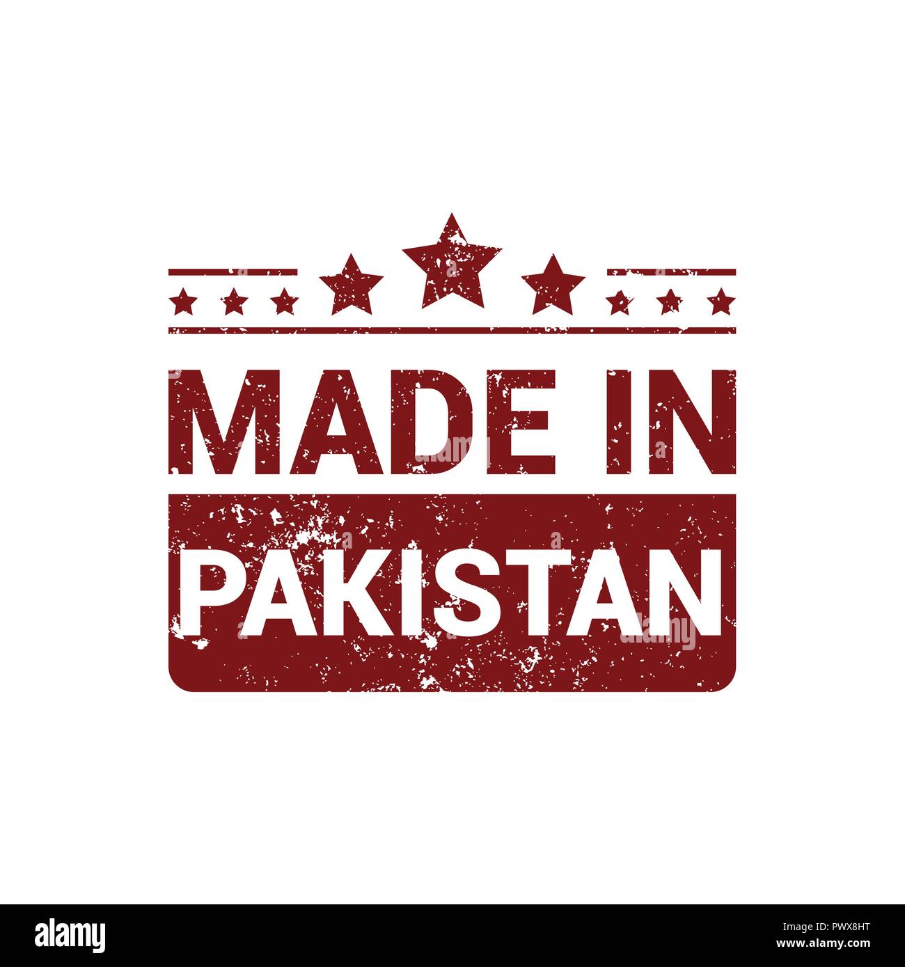Pakistan stamp design vector Stock Vector Image & Art Alamy