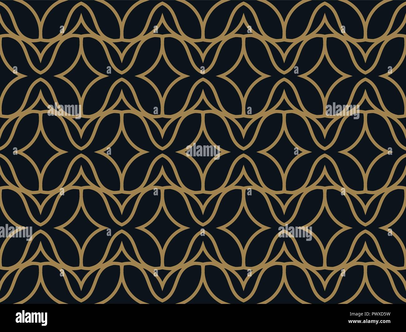 Seamless vector abstract wave pattern background Stock Vector Image ...