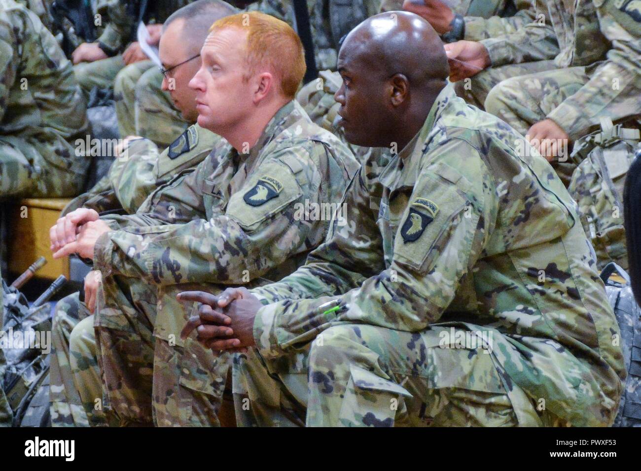 Soldiers with 2nd Brigade Combat Team, 101st Airborne Division from