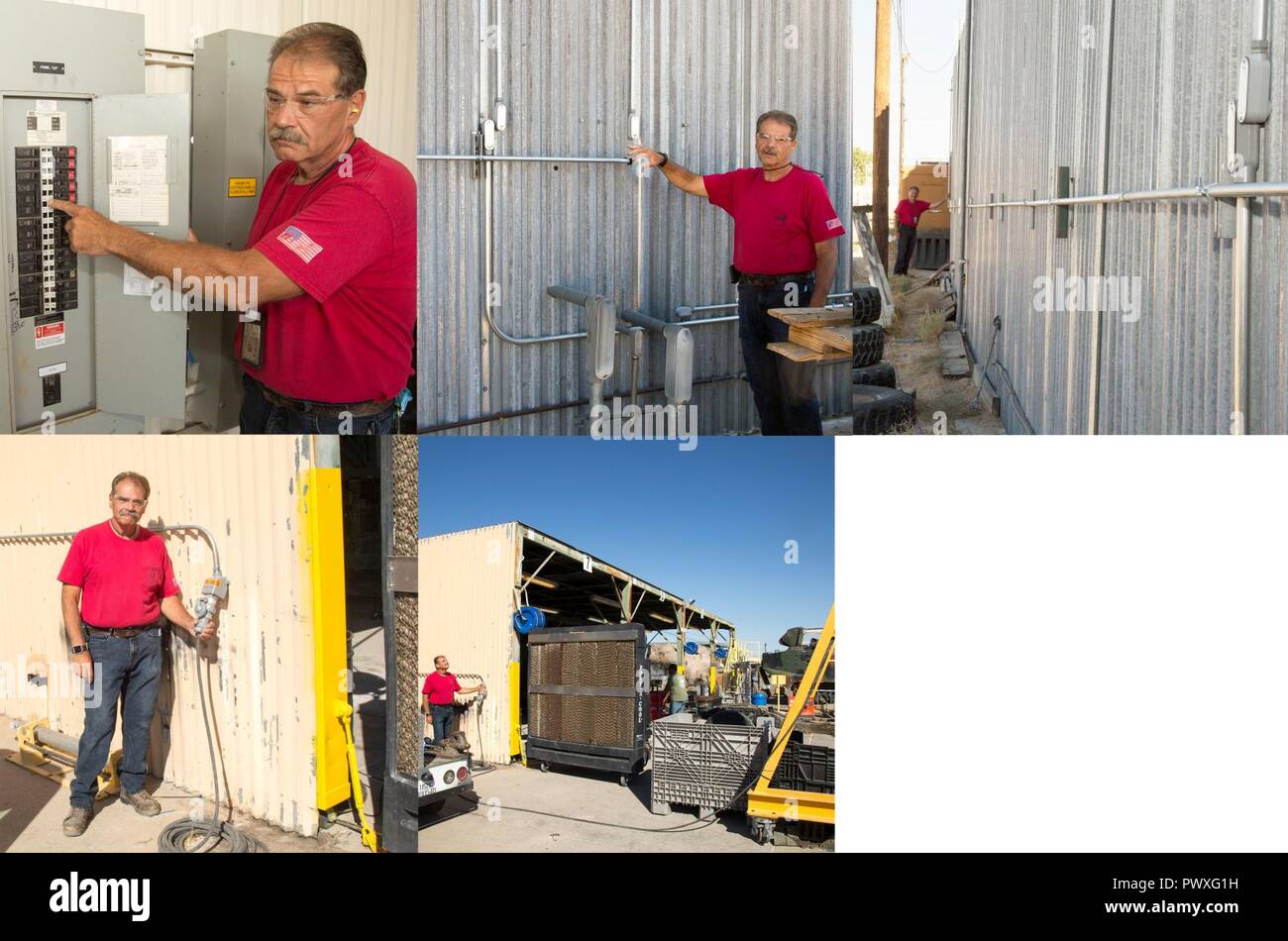 (Left to right) Wayne Ulmer, an Electronic Industrial Controls