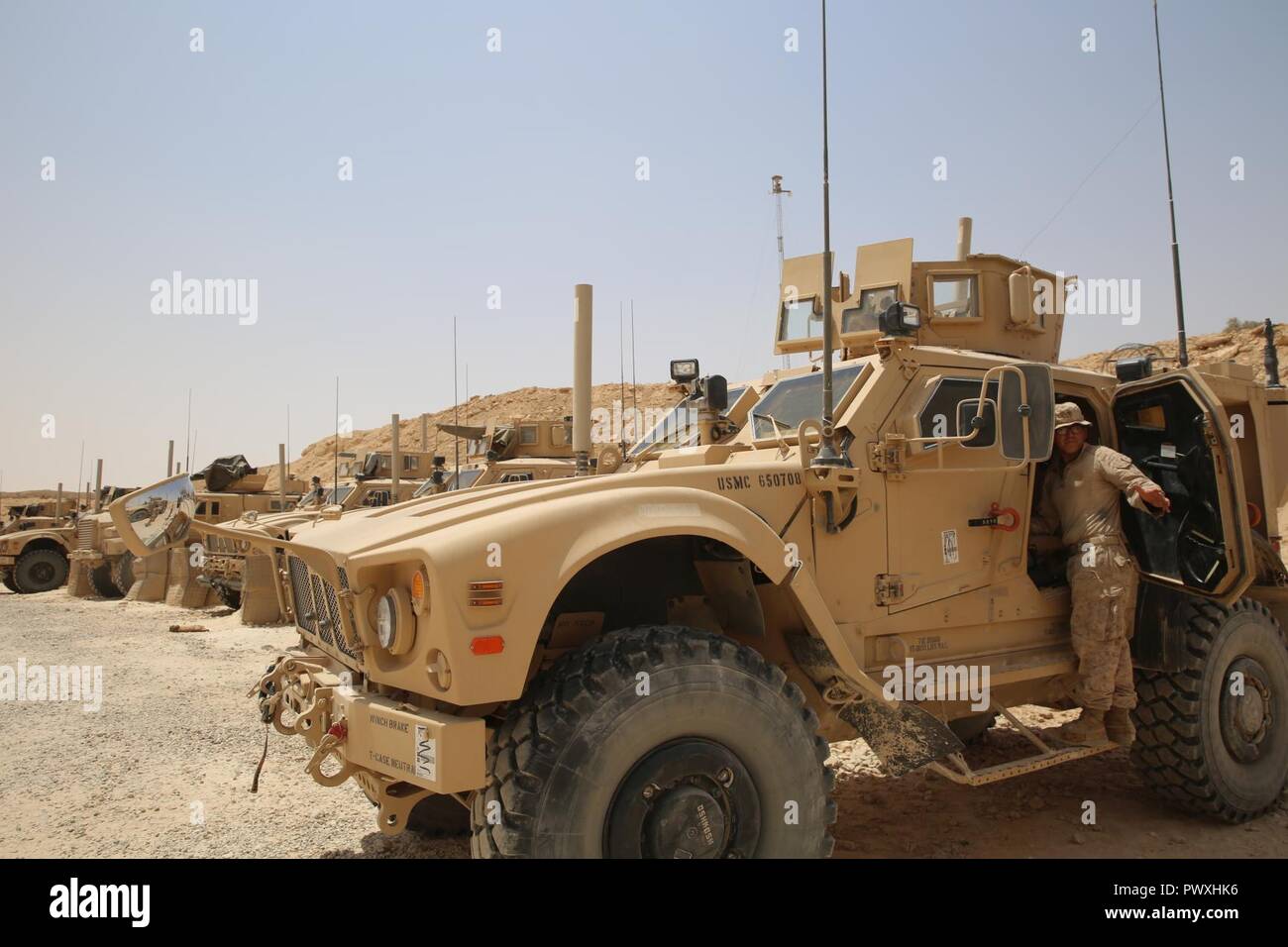 Iraq anbar province marines hi-res stock photography and images - Alamy