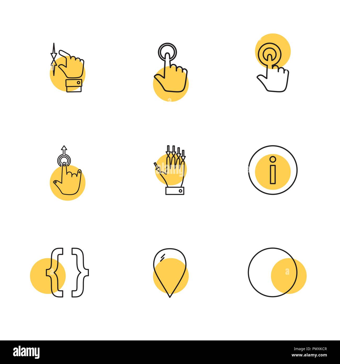 hands , pointer , arrows , directions , signs , ui , user interface ...
