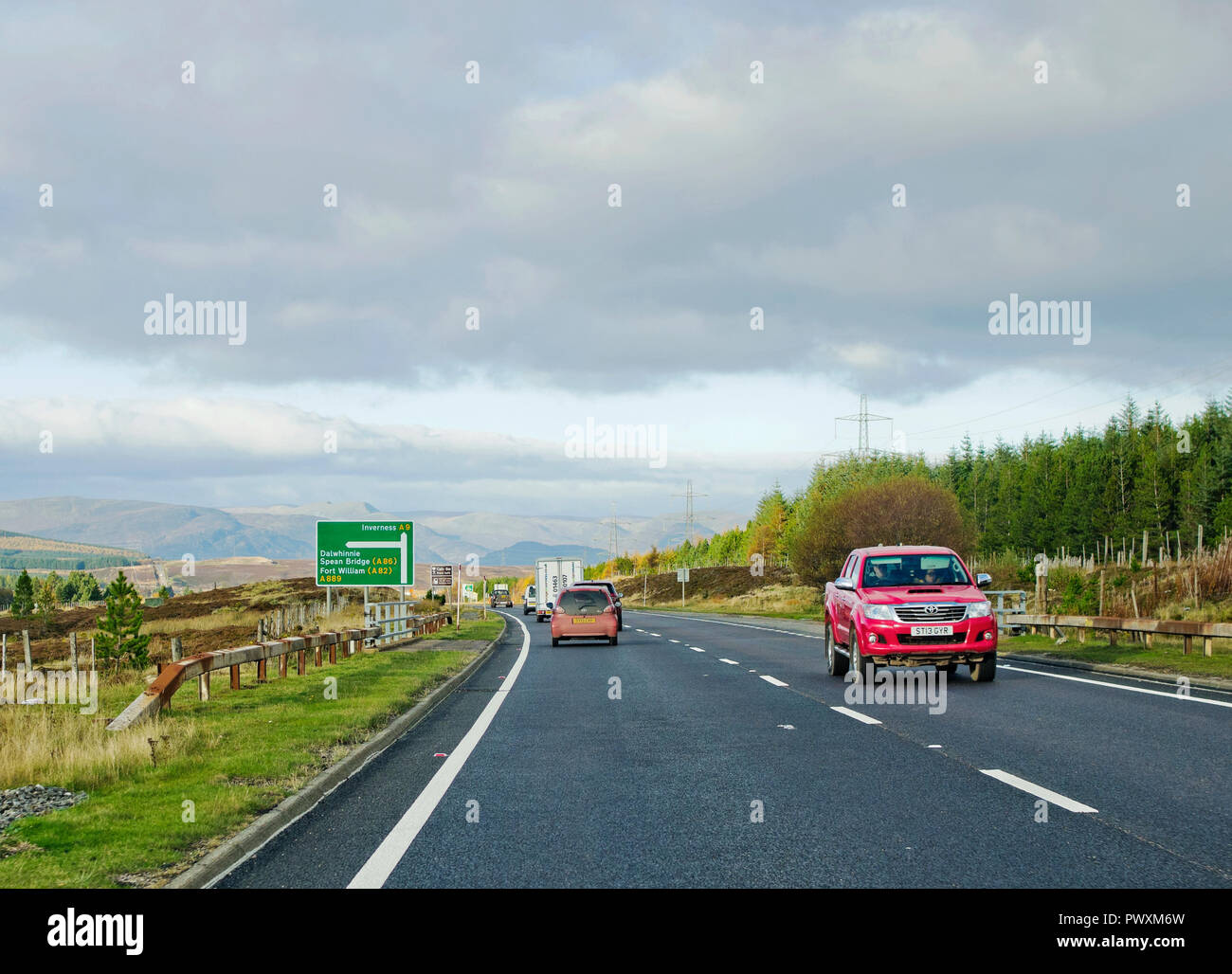 Single carriageway road hires stock photography and images Alamy